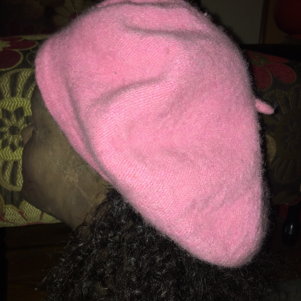 Pink hat